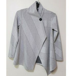 Bobeau  Asymmetric Ellegant Cardigan